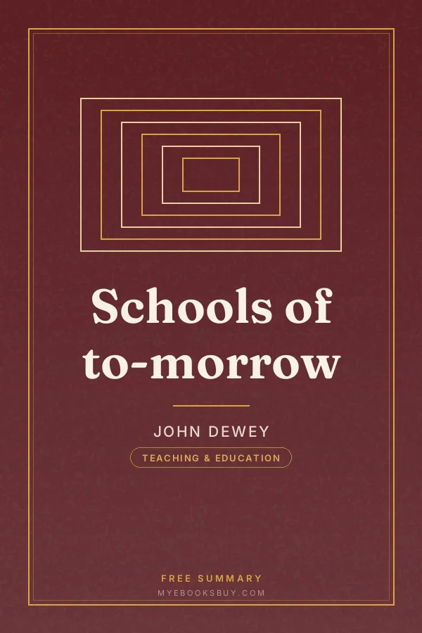 Cover of Schools of to-morrow