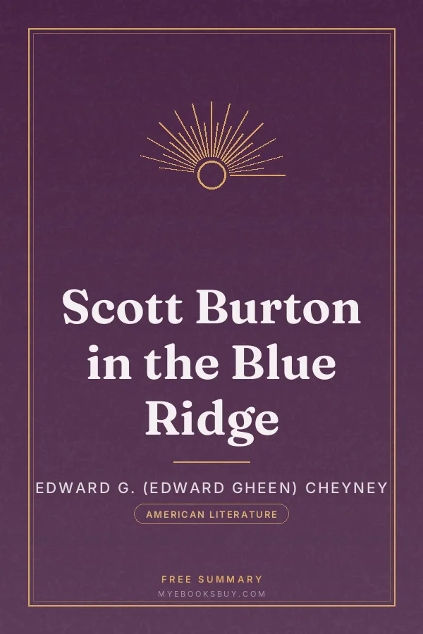 Cover of Scott Burton in the Blue Ridge