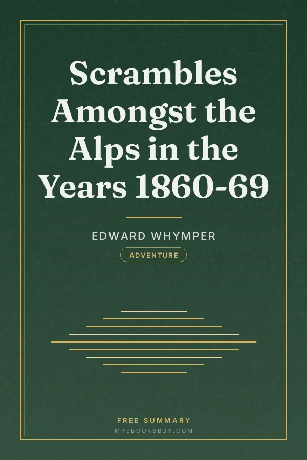Cover of Scrambles Amongst the Alps in the Years 1860-69