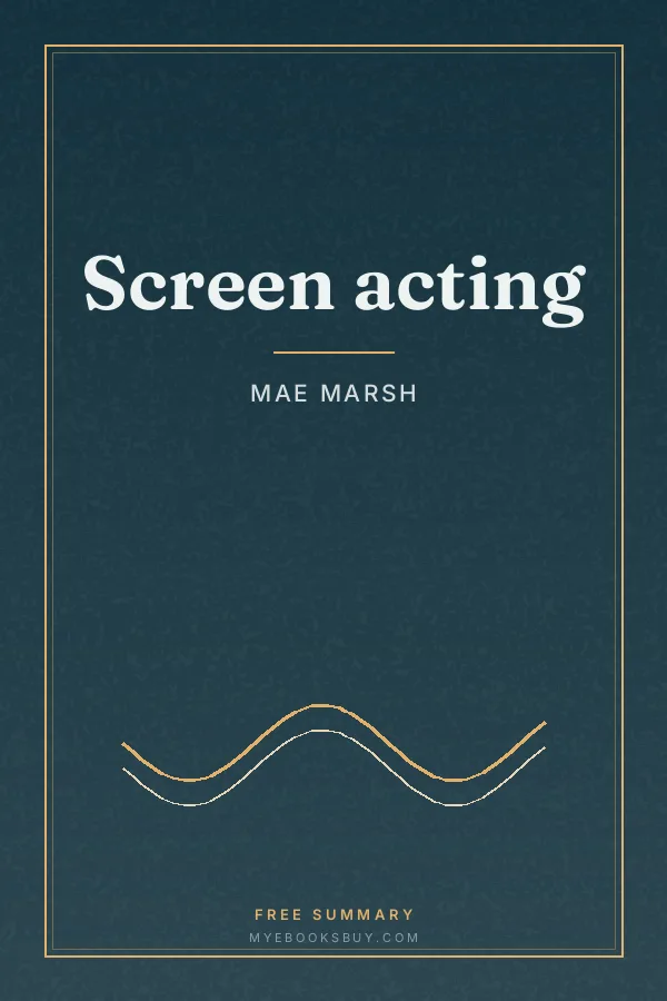 Cover of Screen acting