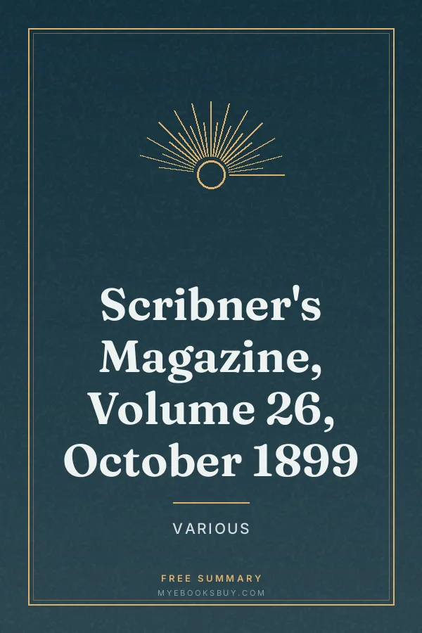 Cover of Scribner's Magazine, Volume 26, October 1899