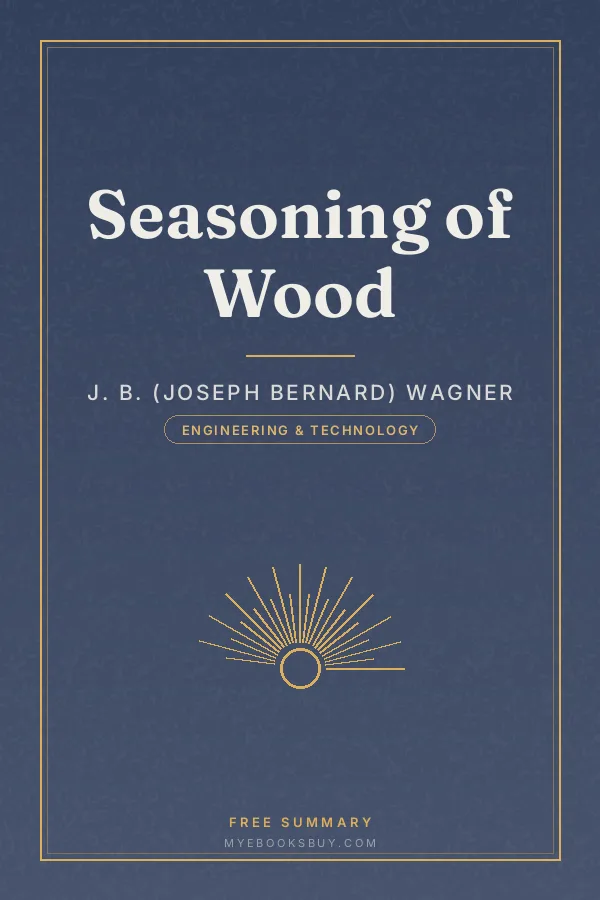 Cover of Seasoning of Wood