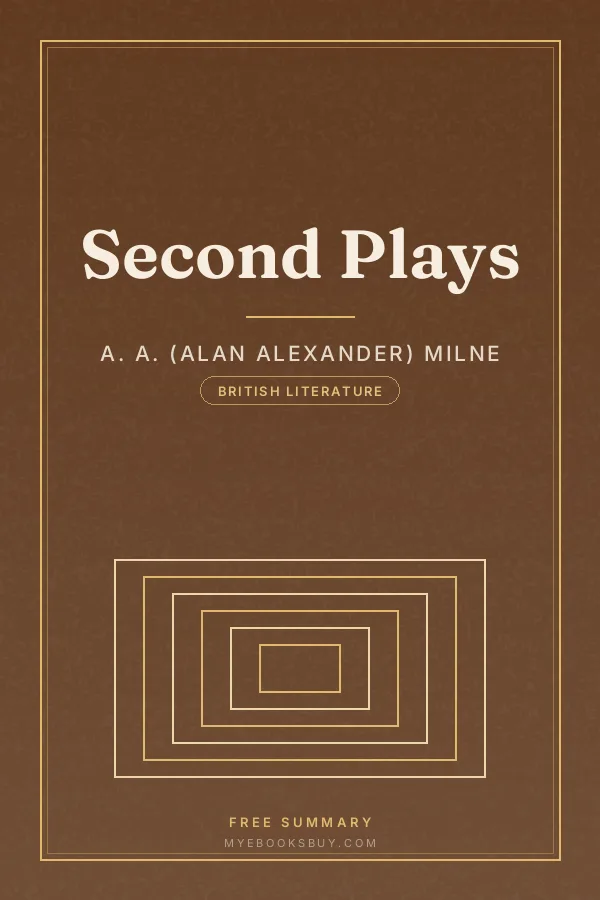 Cover of Second Plays