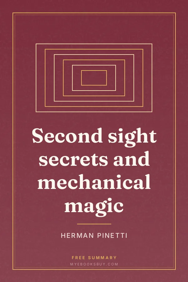 Cover of Second sight secrets and mechanical magic