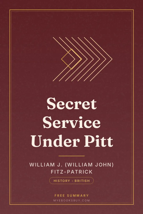 Cover of Secret Service Under Pitt