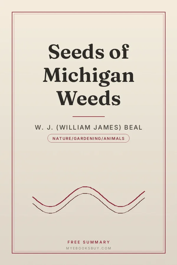 Cover of Seeds of Michigan Weeds