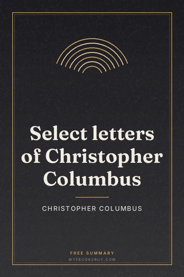 Cover of Select letters of Christopher Columbus