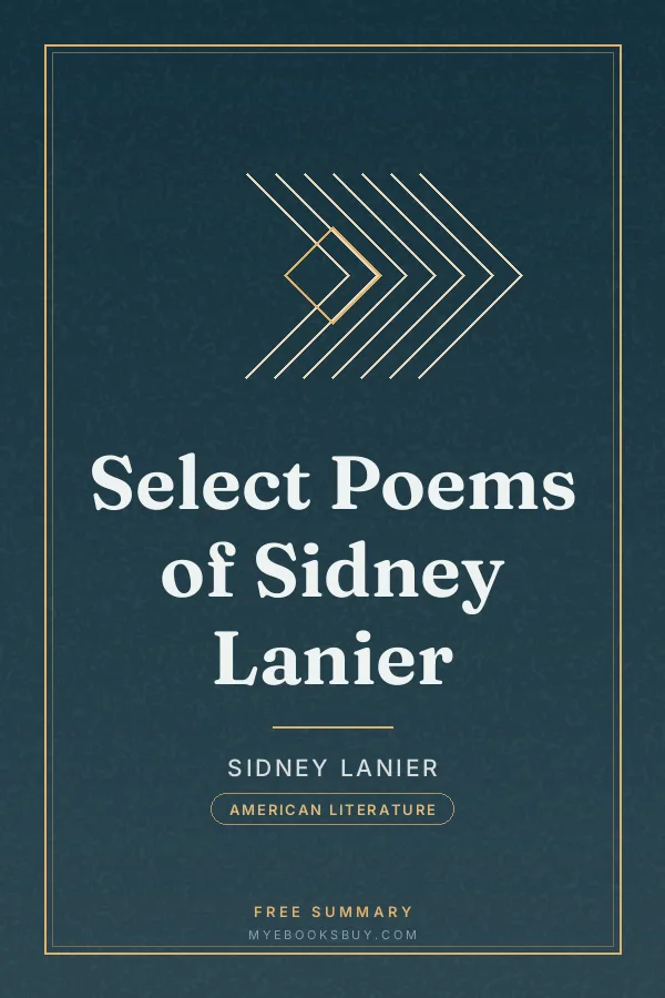 Cover of Select Poems of Sidney Lanier