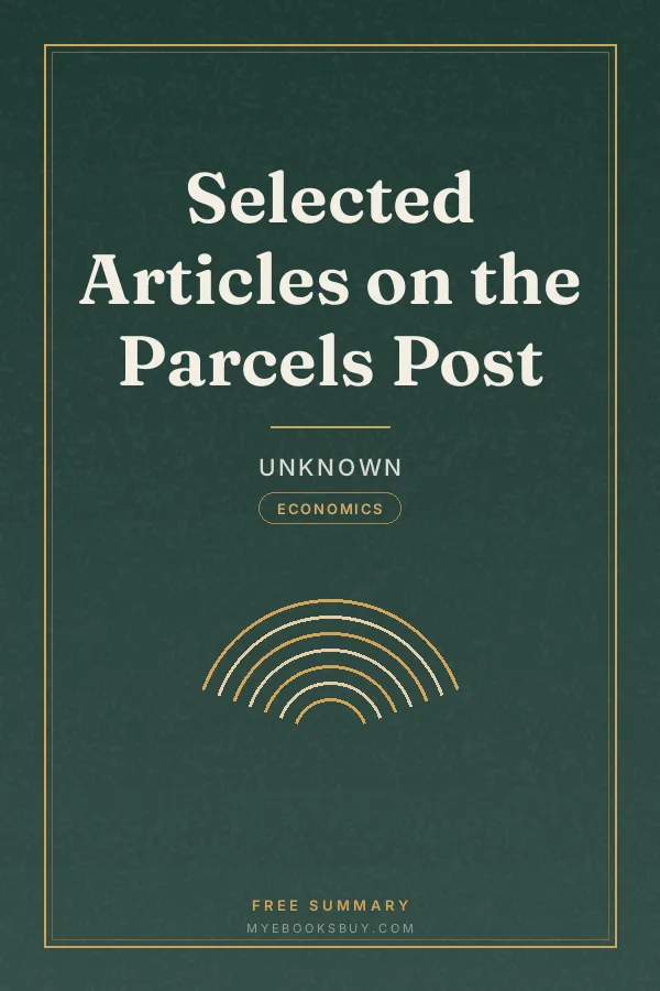 Cover of Selected Articles on the Parcels Post