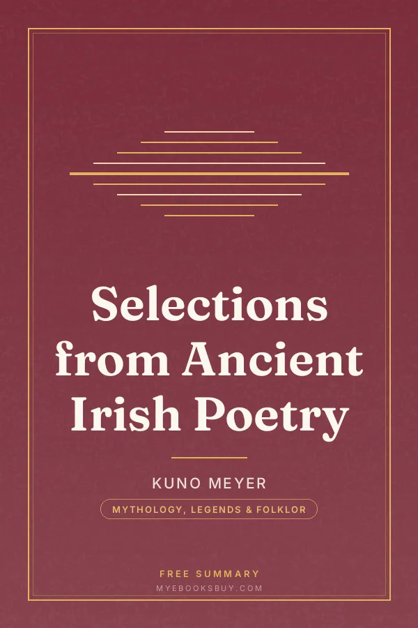 Cover of Selections from Ancient Irish Poetry
