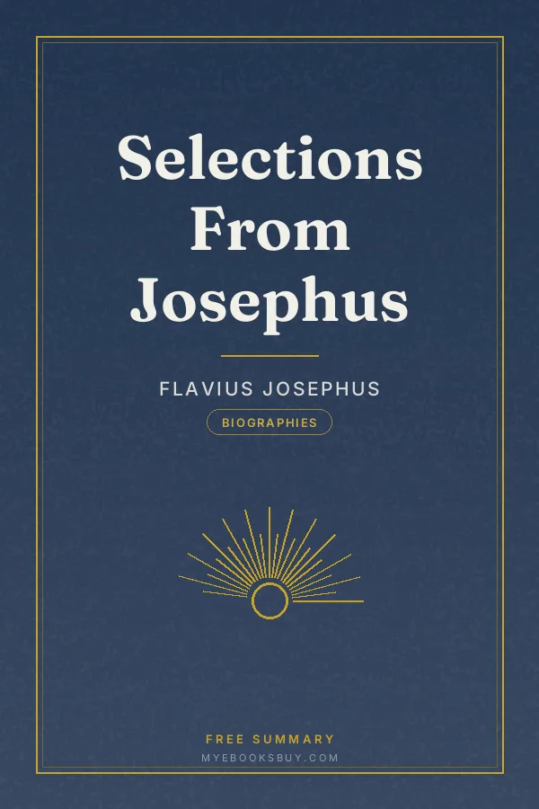 Cover of Selections From Josephus