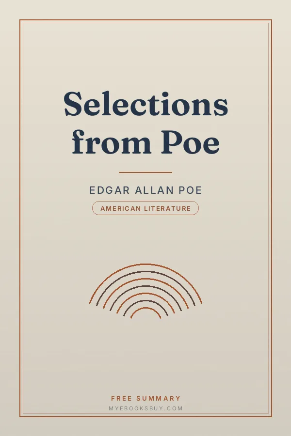 Cover of Selections from Poe