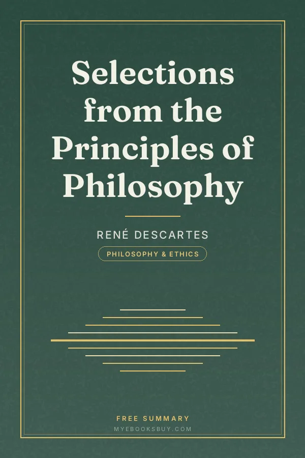 Cover of Selections from the Principles of Philosophy