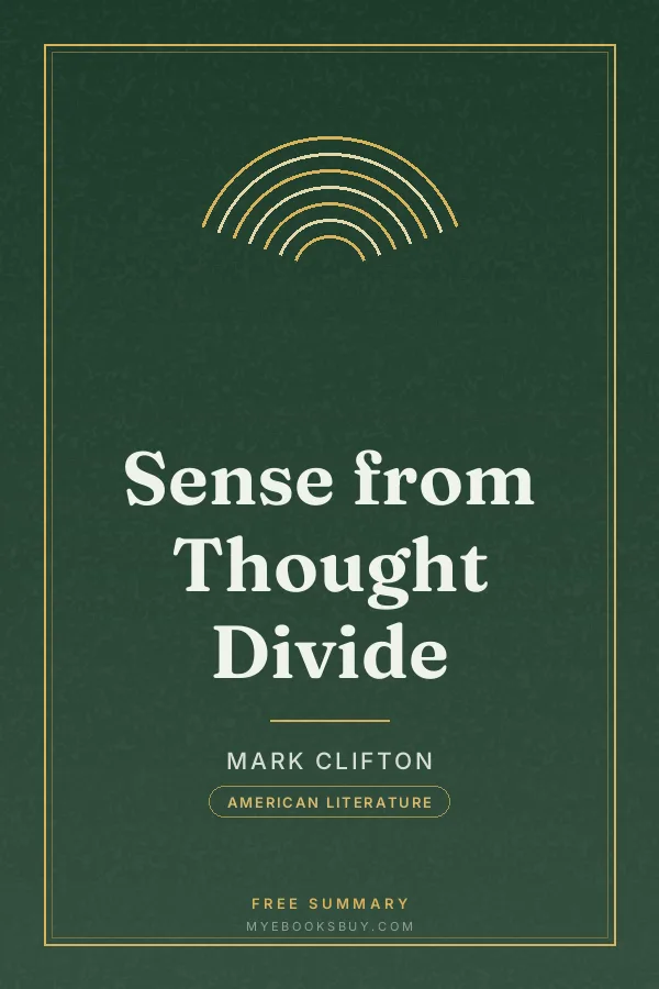 Cover of Sense from Thought Divide