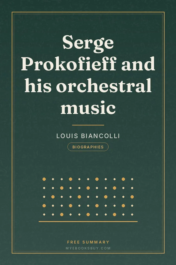 Cover of Serge Prokofieff and his orchestral music