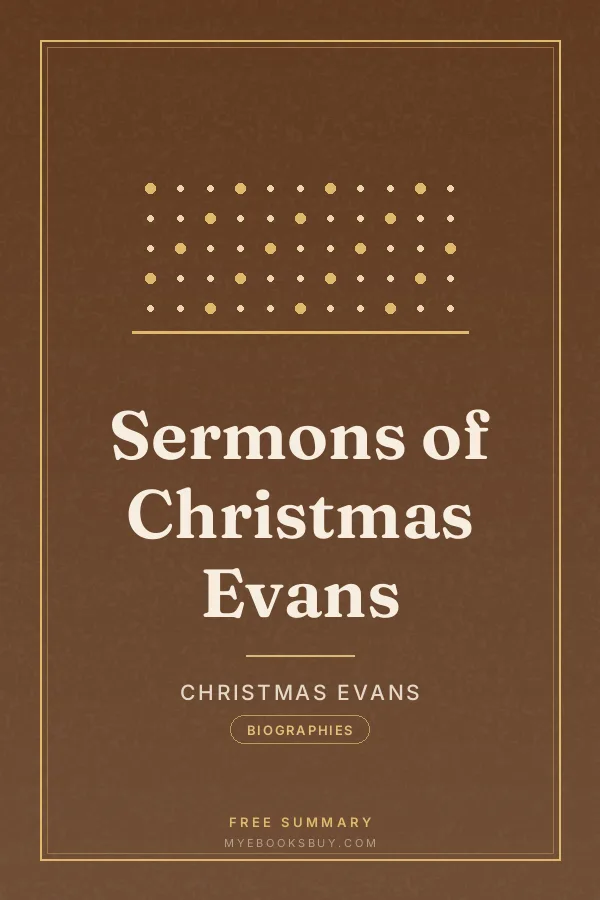 Cover of Sermons of Christmas Evans