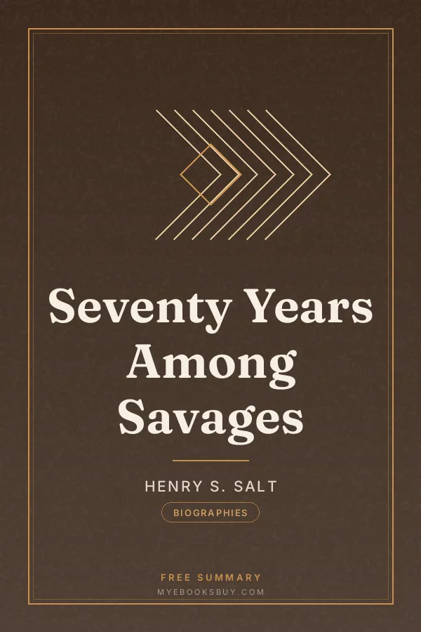 Cover of Seventy Years Among Savages