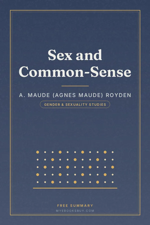 Cover of Sex and Common-Sense