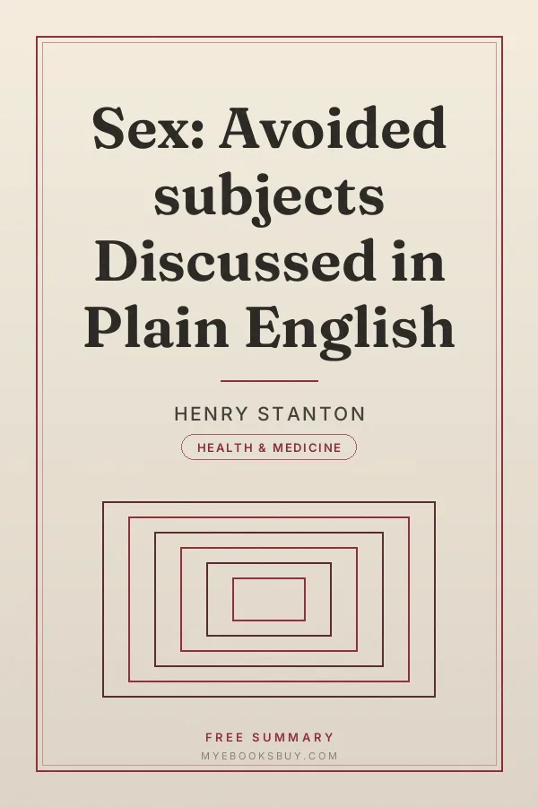 Cover of Sex: Avoided subjects Discussed in Plain English