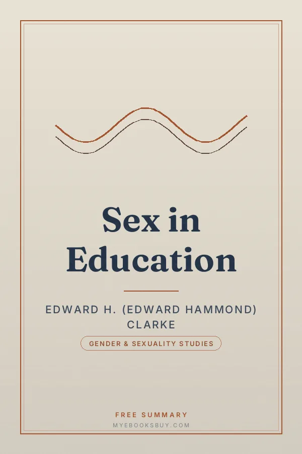 Cover of Sex in Education