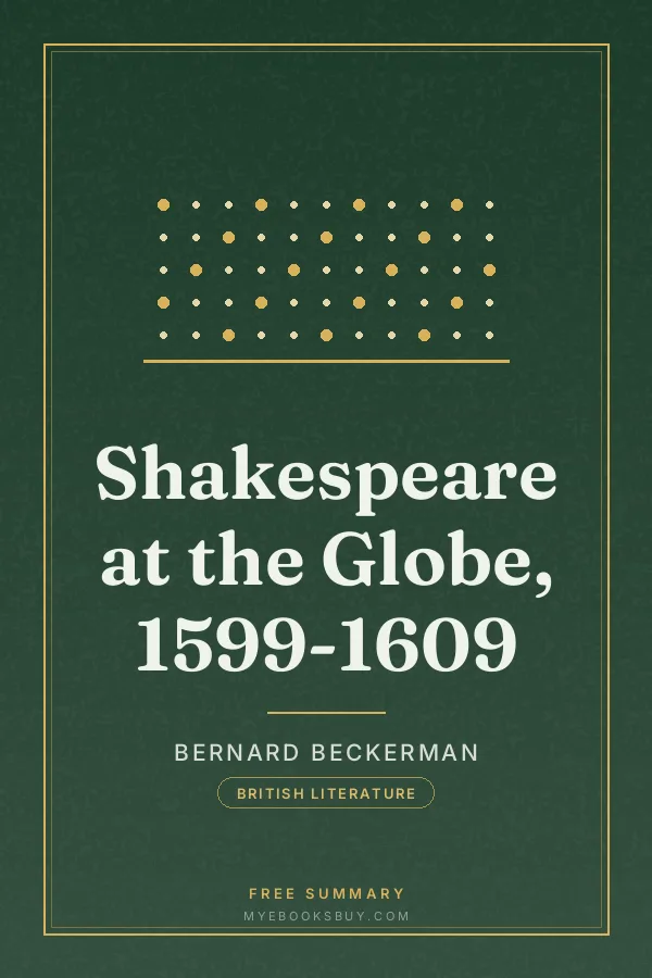 Cover of Shakespeare at the Globe, 1599-1609
