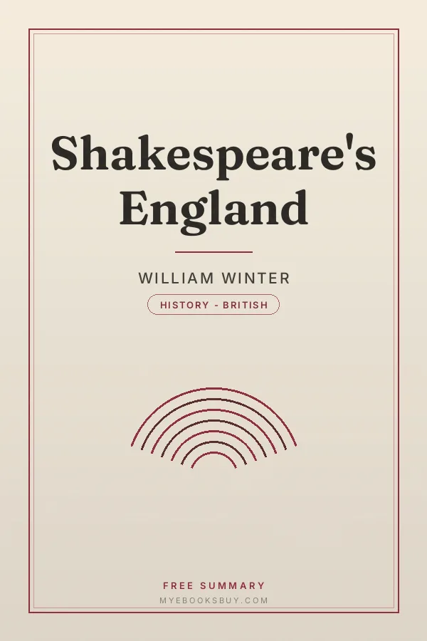 Cover of Shakespeare's England