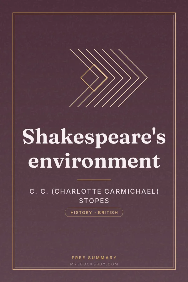 Cover of Shakespeare's environment