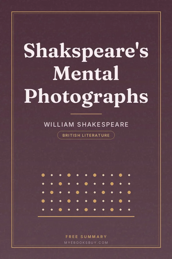 Cover of Shakspeare's Mental Photographs