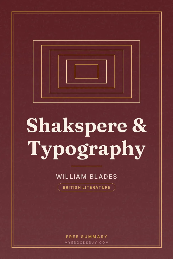 Cover of Shakspere & Typography