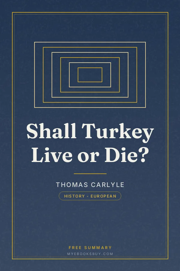 Cover of Shall Turkey Live or Die?