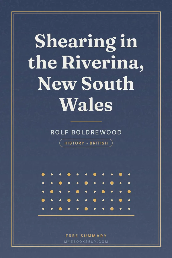Cover of Shearing in the Riverina, New South Wales