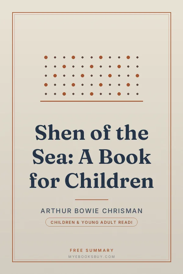 Cover of Shen of the Sea: A Book for Children