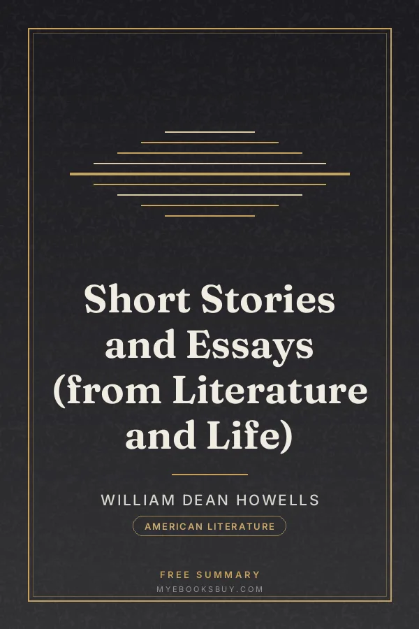 Cover of Short Stories and Essays (from Literature and Life)