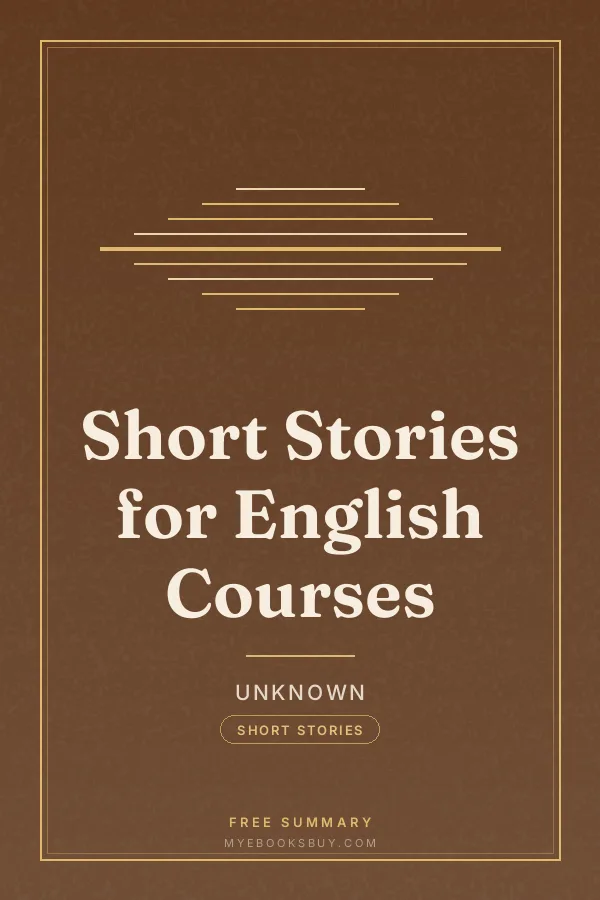 Cover of Short Stories for English Courses