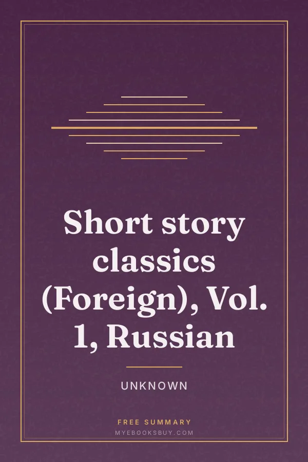 Cover of Short story classics (Foreign), Vol. 1, Russian