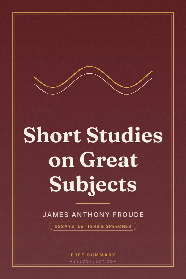 Cover of Short Studies on Great Subjects