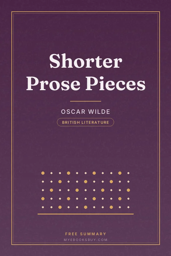 Cover of Shorter Prose Pieces