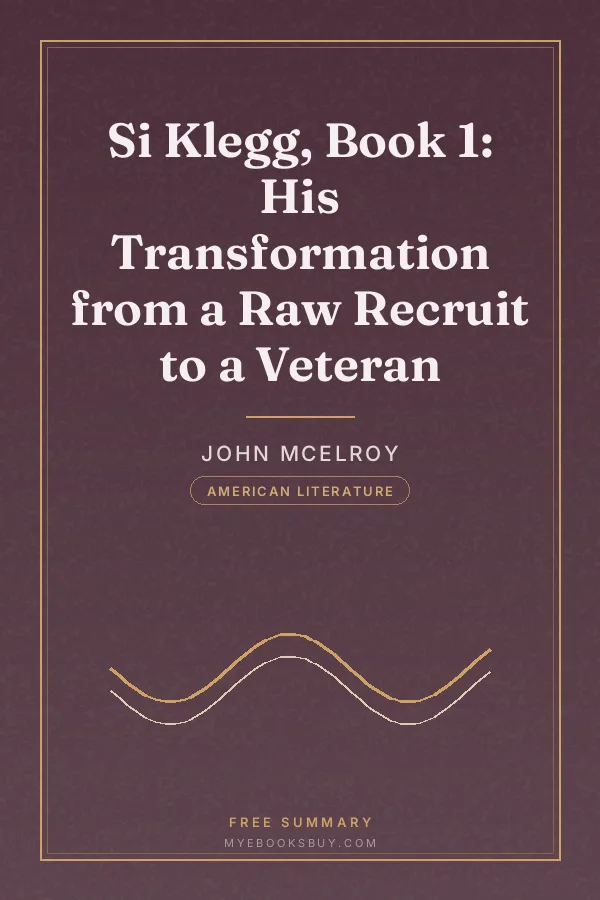 Cover of Si Klegg, Book 1: His Transformation from a Raw Recruit to a Veteran