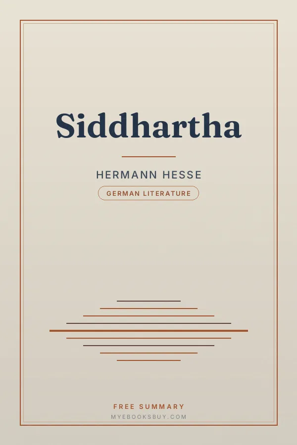 Cover of Siddhartha