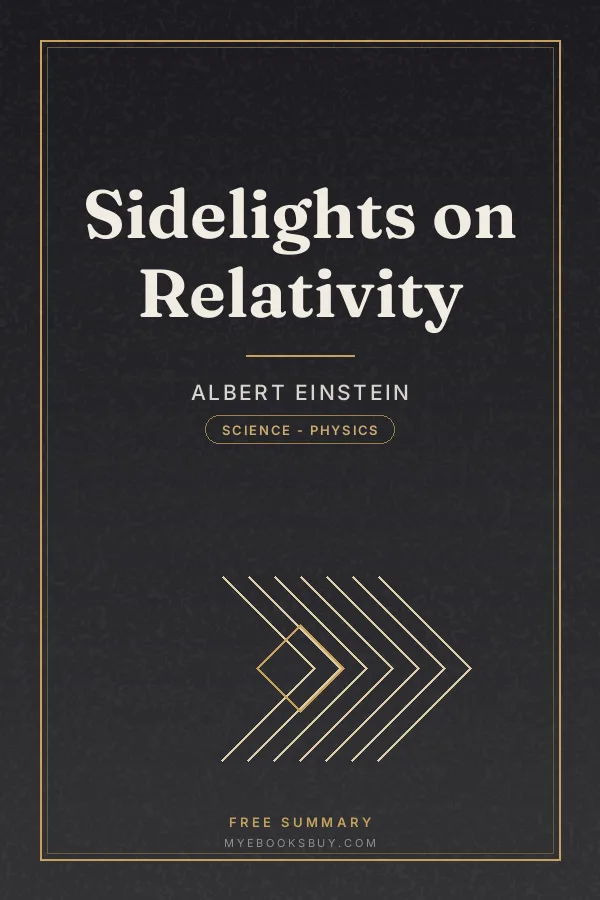 Cover of Sidelights on Relativity