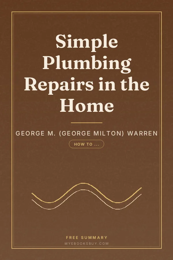 Cover of Simple Plumbing Repairs in the Home