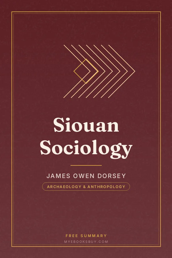 Cover of Siouan Sociology