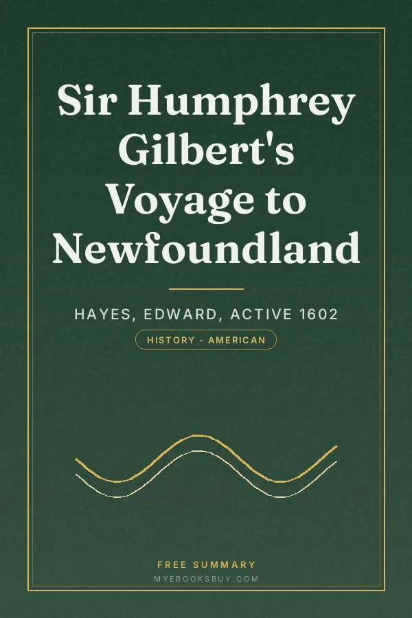 Cover of Sir Humphrey Gilbert's Voyage to Newfoundland