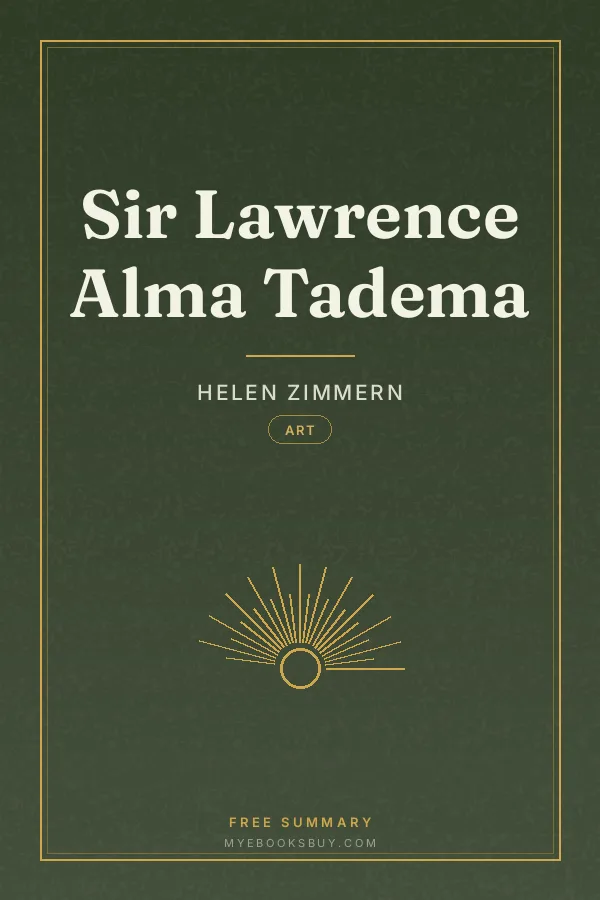Cover of Sir Lawrence Alma Tadema
