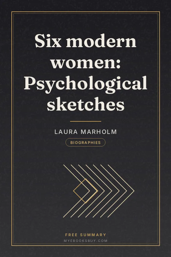 Cover of Six modern women: Psychological sketches