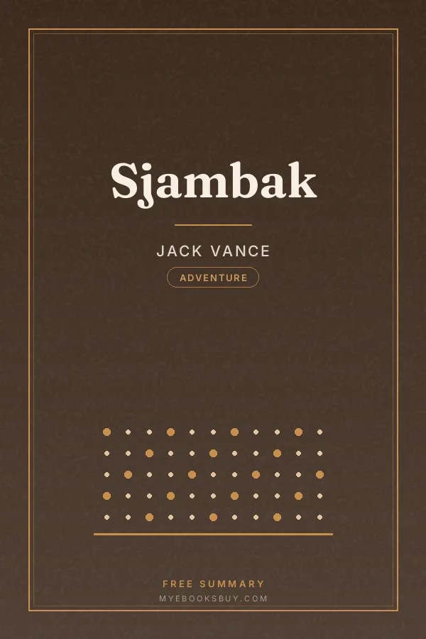 Cover of Sjambak