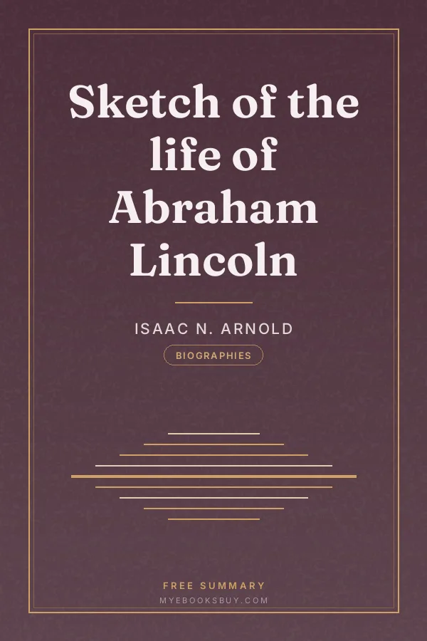 Cover of Sketch of the life of Abraham Lincoln