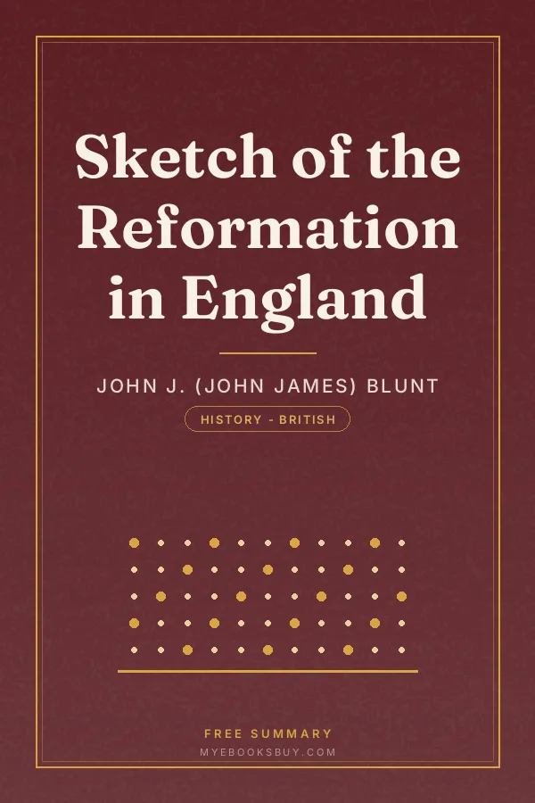 Cover of Sketch of the Reformation in England