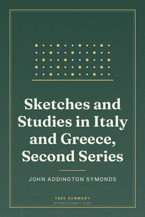 Cover of Sketches and Studies in Italy and Greece, Second Series