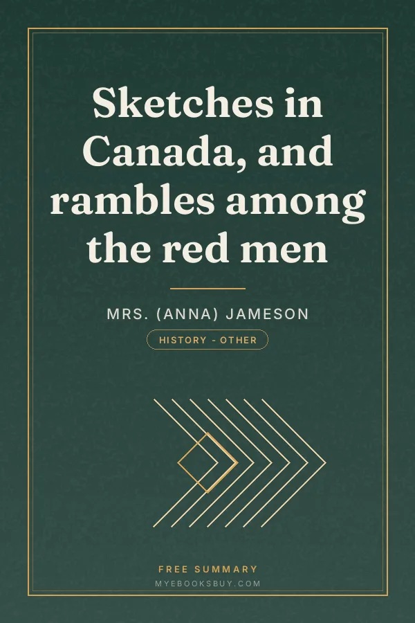 Cover of Sketches in Canada, and rambles among the red men